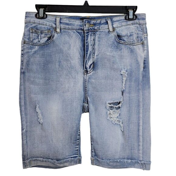 The Style Between Us High Waist Jean Shorts (Size 14) - Picture 1 of 4